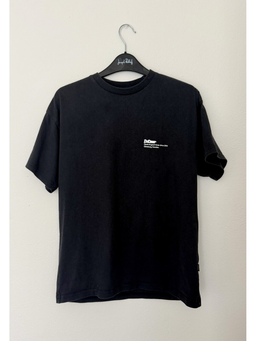T-Shirt | Men’s | Dr Denim Trooper Tee “Off Black World” AR3 | Size Small